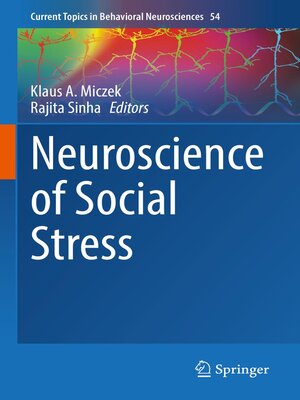 cover image of Neuroscience of Social Stress